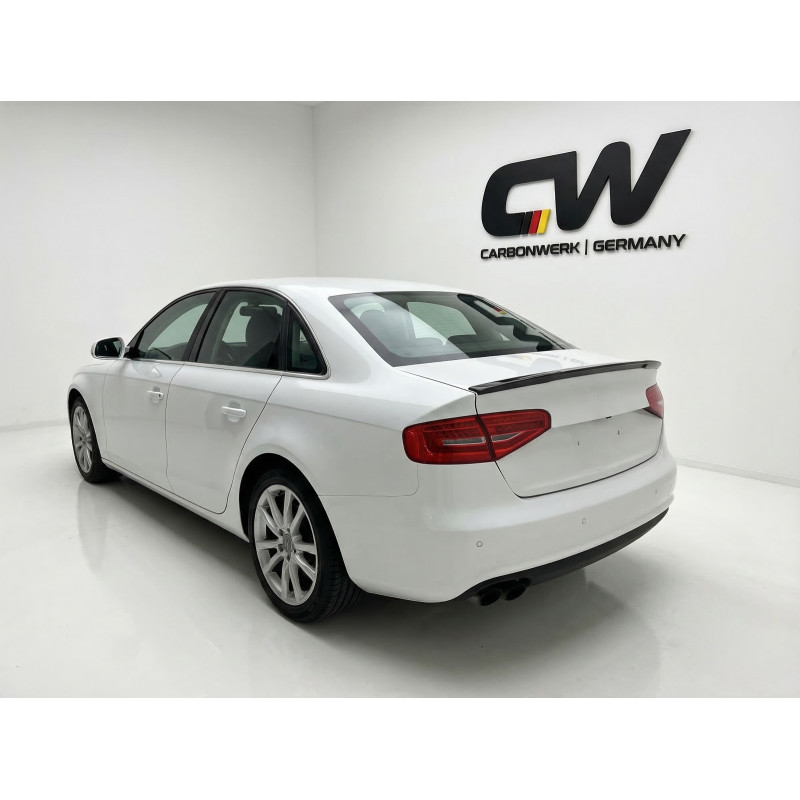 Spoiler posteriore per Audi A4 B8 S Line (Cod. CW-CWSPT-IA0071PB)