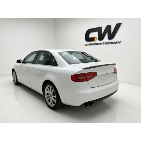 Spoiler posteriore per Audi A4 B8 S Line (Cod. CW-CWSPT-IA0071PB)