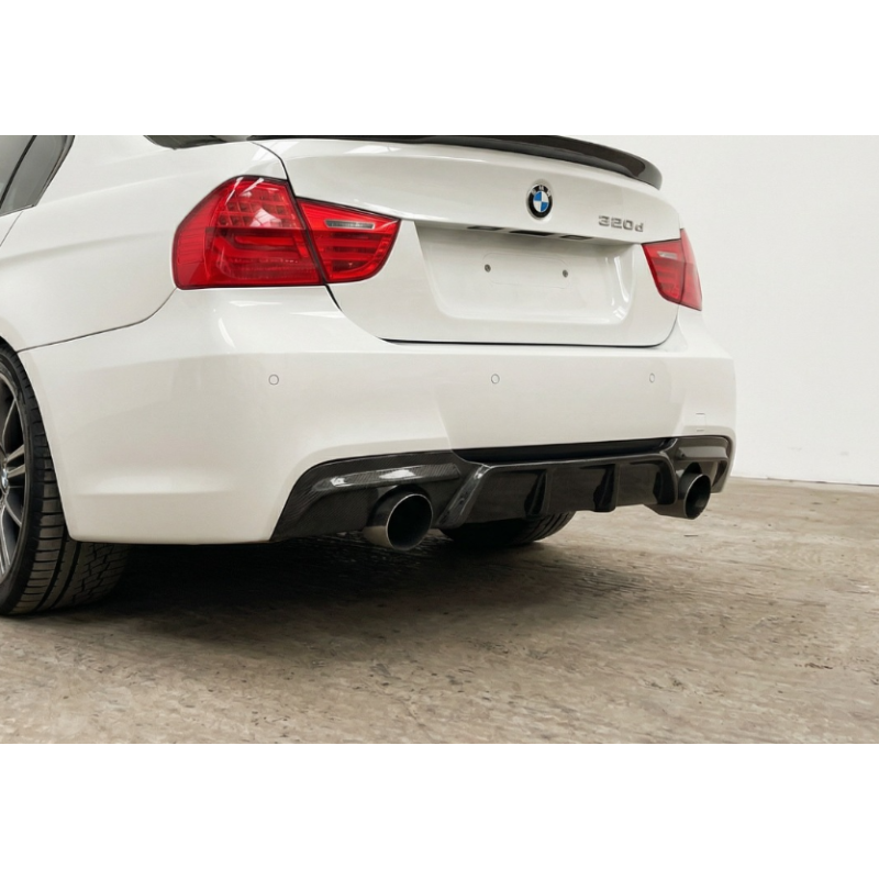 Diffusore posteriore per BMW Serie 3 E90 (Cod. CW-CWA-RV05-0004PB)