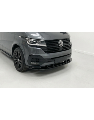 Splitter anteriore per Volkswagen Transporter T6.1 V2 (Cod. CW-CWFS01-0021)