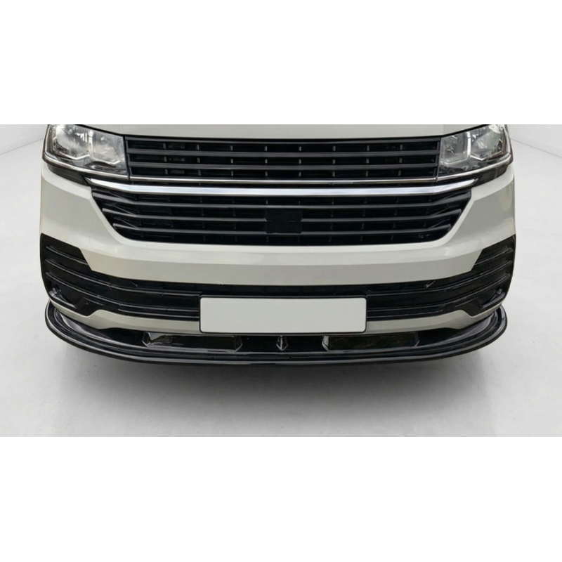 Splitter anteriore per Volkswagen Transporter T6.1 V1 (Cod. CW-CWFS01-0020)
