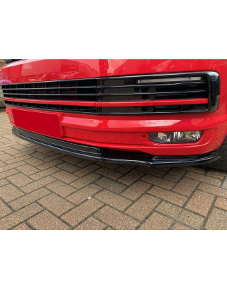 Splitter anteriore per Volkswagen Transporter T6 V1 (Cod. CW-CWFS01-0037)