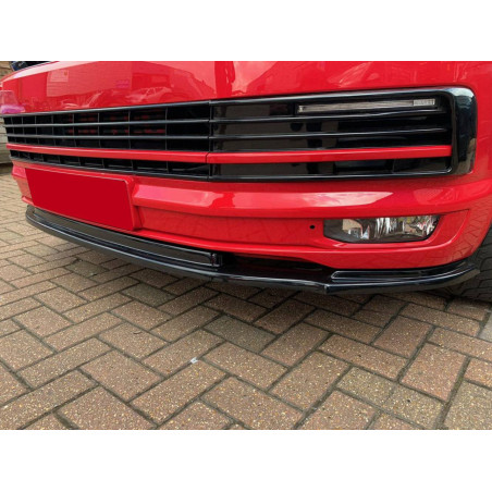 Splitter anteriore per Volkswagen Transporter T6 V1 (Cod. CW-CWFS01-0037)