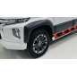 Allargamenti parafanghi per Mitsubishi L200 5 FL FL (Cod. CW-CWFF02-0006)