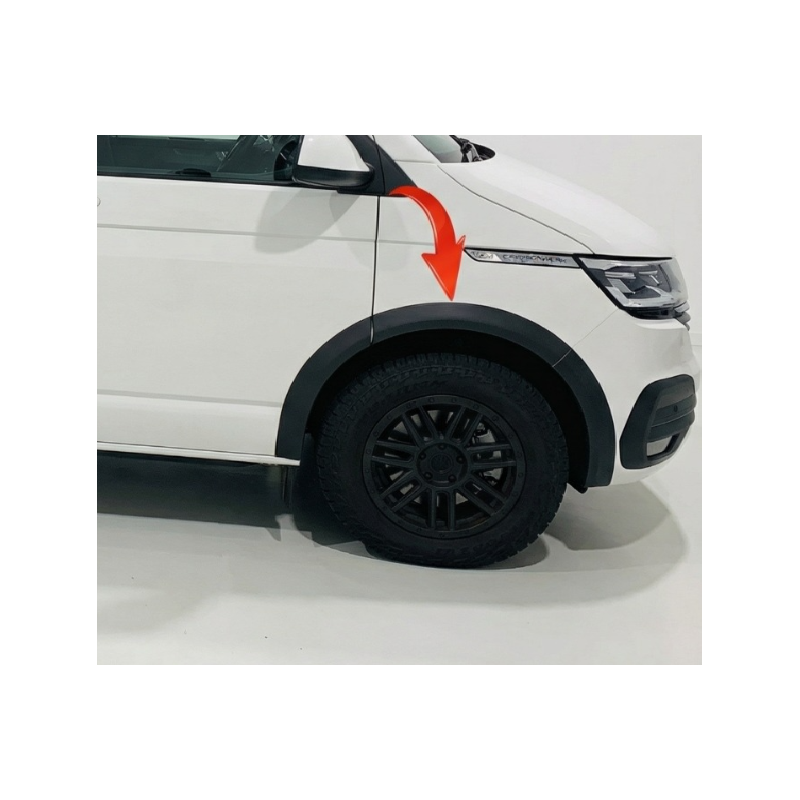 Accessorio estetico per Volkswagen Transporter T6.1 (Cod. CW-CWWA03-0012)