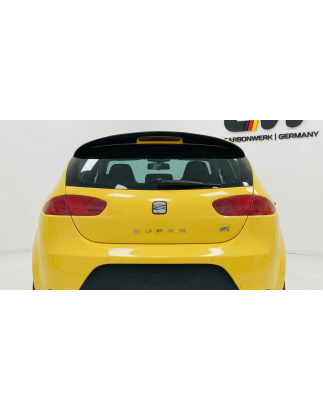Spoiler posteriore per Seat Leon 2005 - 2009 Facelift (Cod. CW-CWSPR-PF0017PB)