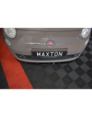 SPLITTER ANTERIORE V.1 FIAT 500  PREFACE (Cod. M-FI-500-FD1G)