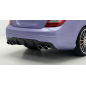 Diffusore posteriore per Mercedes-Benz C Series W204 (Cod. CW-CWDFSR-IA0011PB)