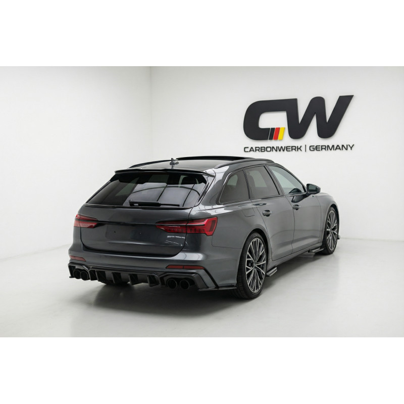 Spoiler bagagliaio posteriore per Audi A6 2018+ / C8 Facelift (Cod. CW-CWSP20-0025)