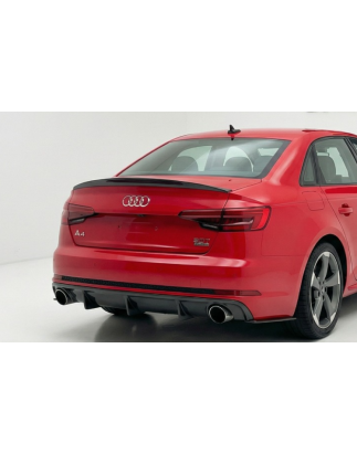 Spoiler posteriore per Audi A4 B9 FL FL (Cod. CW-CWSPT-IA0030PB)