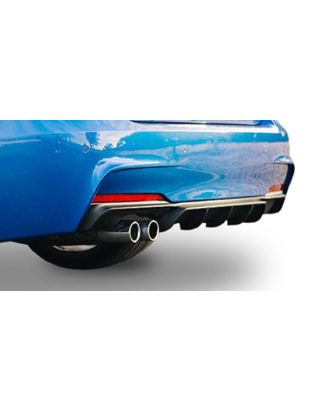 Diffusore posteriore per BMW Serie 3 F30 V2 (Cod. CW-CWDFSR-IA0006L2PB)