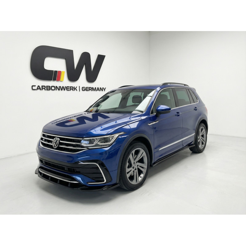 Splitter anteriore per Volkswagen Tiguan 2020 - 2024 FL (Cod. CW-CWFS01-0088)