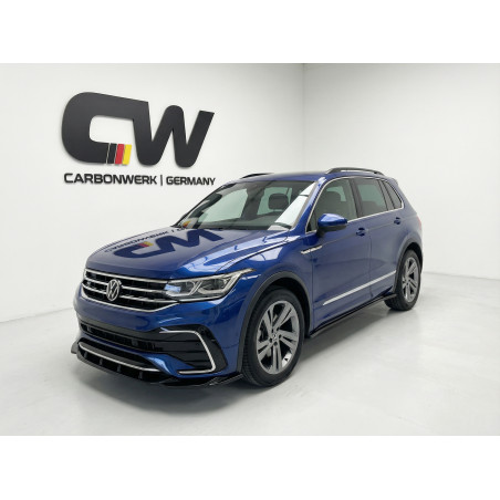 Splitter anteriore per Volkswagen Tiguan 2020 - 2024 FL (Cod. CW-CWFS01-0088)