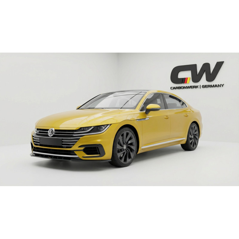 Splitter anteriore per Volkswagen Arteon 2017-2020 (Cod. CW-CWFS01-0125)
