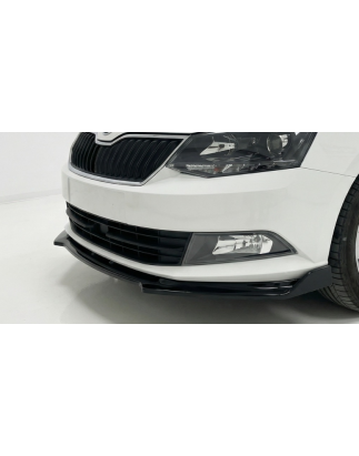 Splitter anteriore per Skoda Fabia MK3 (Cod. CW-CWBFSW-SV0006PB)