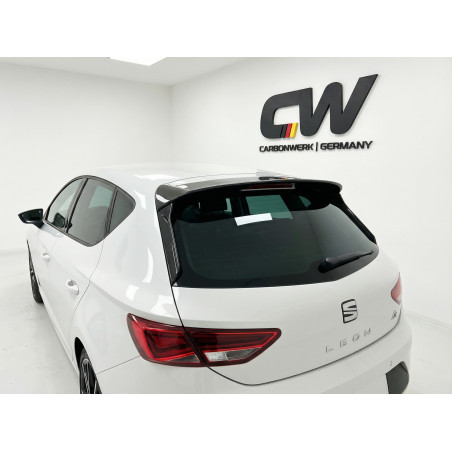 Spoiler posteriore per Seat Leon 2012 - 2016 V2 (Cod. CW-CWSPR-IA0003PB)