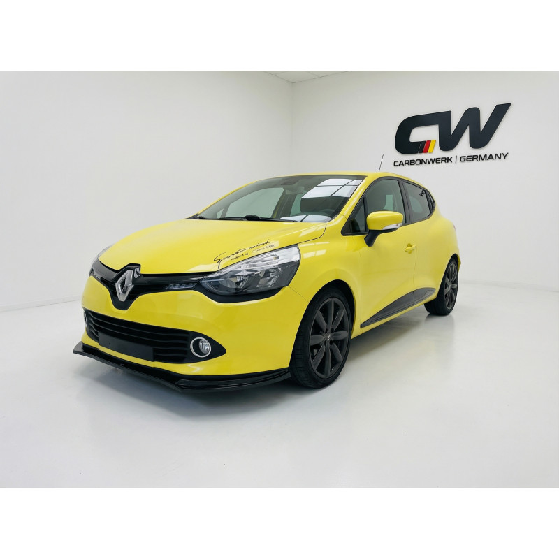 Splitter anteriore per Renault Clio MK4 (Cod. CW-CWBFSB-SV2001PB)