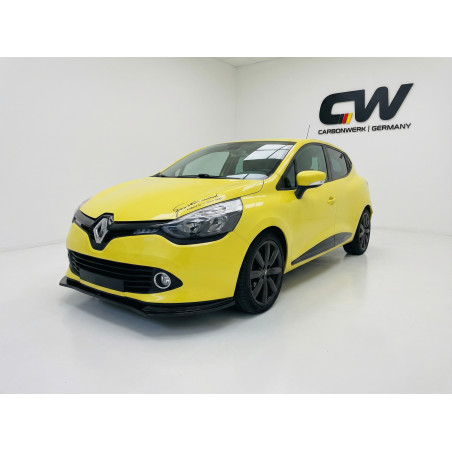 Splitter anteriore per Renault Clio MK4 (Cod. CW-CWBFSB-SV2001PB)