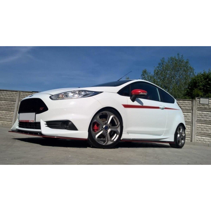 SPLITTER ANTERIORE Ford Fiesta ST Mk7 FL (Fit Maxton Design paraurti) (Cod. M-FO-FI-7F-ST-M-FD1G)