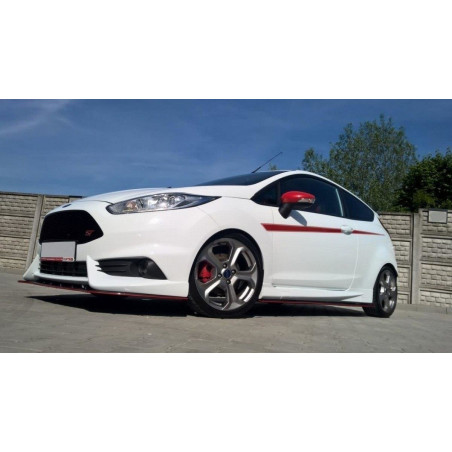 SPLITTER ANTERIORE Ford Fiesta ST Mk7 FL (Fit Maxton Design paraurti) (Cod. M-FO-FI-7F-ST-M-FD1G)