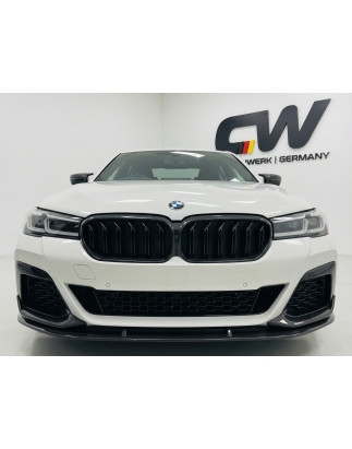 Splitter anteriore per BMW Serie 5 G30 V1 (Cod. CW-CWA-FSF05-0001PB)