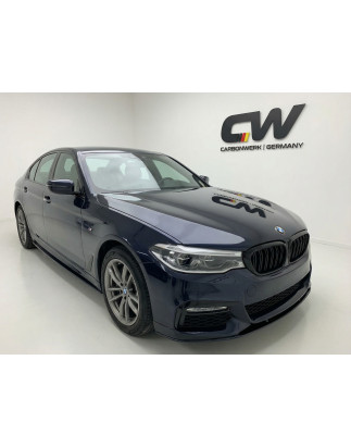 Splitter anteriore per BMW Serie 5 G30 V1 (Cod. CW-CWBFLFL-PV3005PB)