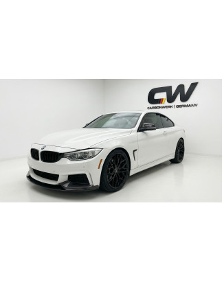 Splitter anteriore per BMW Serie 4 F32 V1 (Cod. CW-CWBFLFL-BV3003PB)