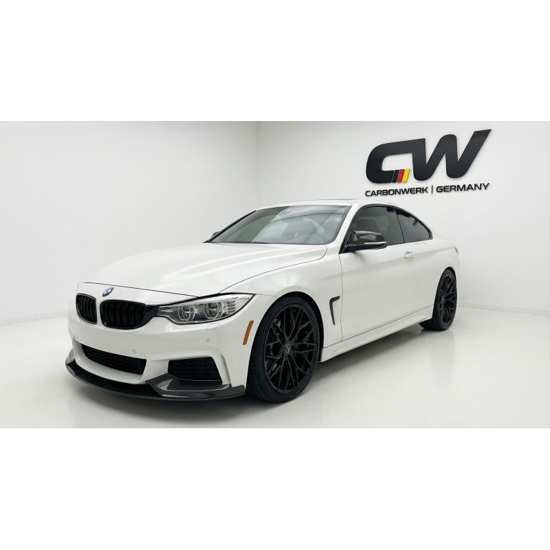 Splitter anteriore per BMW Serie 4 F32 V1 (Cod. CW-CWBFLFL-BV3003PB)