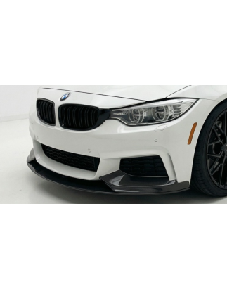 Splitter anteriore per BMW Serie 4 F32 V1 (Cod. CW-CWBFLFL-BV3003PB)