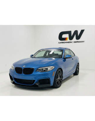 Splitter anteriore per BMW Serie 2 F22 (Cod. CW-CWBFLFL-PV3002PB)