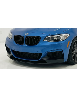 Splitter anteriore per BMW Serie 2 F22 (Cod. CW-CWBFLFL-PV3002PB)