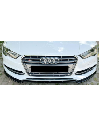 Splitter anteriore per Audi A3 8V S Line V2 (Cod. CW-CWFS01-0118-1)