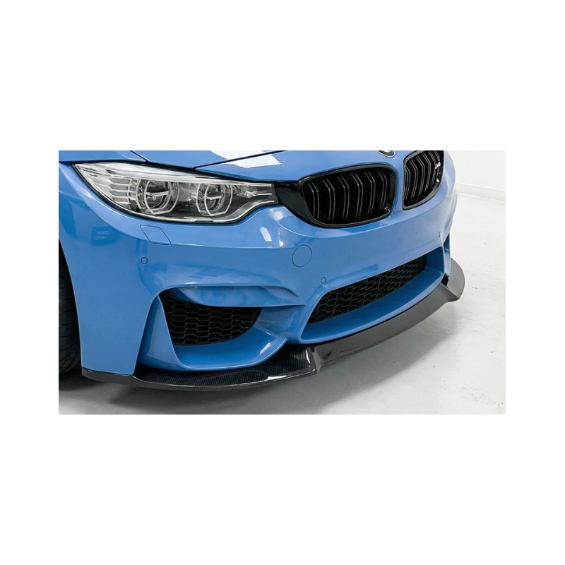 Splitter anteriore per BMW Serie 4 F82 M4 (Cod. CW-CWA-FS05-V4009PB)