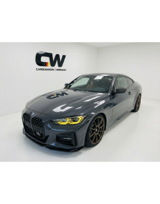 Splitter anteriore per BMW Serie 4 G22 M Pack V2 (Cod. CW-CWFS01-0054)