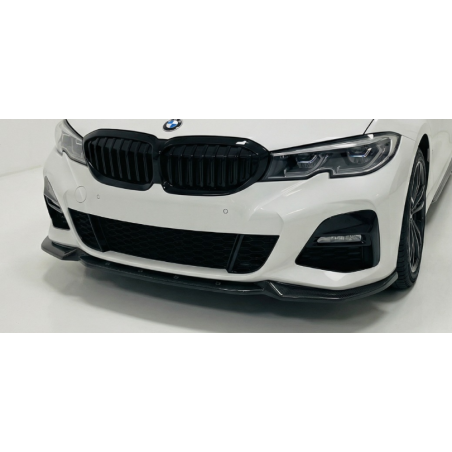Splitter anteriore per BMW Serie 3 G20 M Pack V3 (Cod. CW-CWA-FS05-V0061PB)