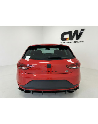 Accessorio estetico per Seat Leon 2012 - 2016 (Cod. CW-CWMX-DFSS-PA5004MB)