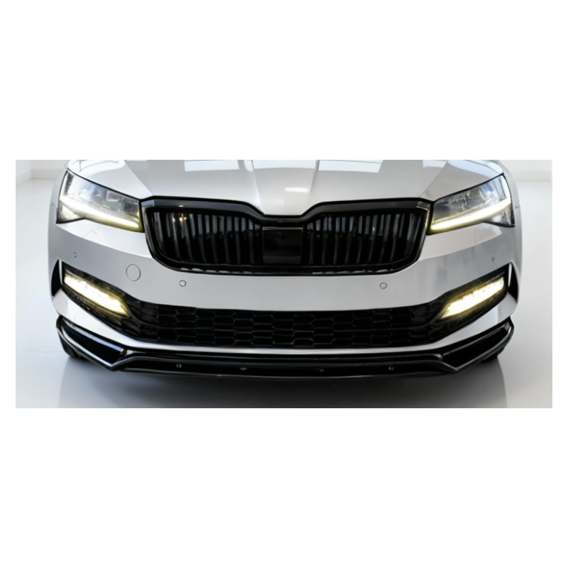 Splitter anteriore per Skoda Superb MK3 FL FL (Cod. CW-CWFS01-0091)