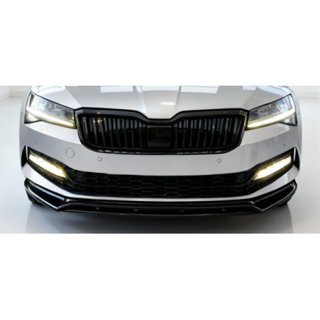 Splitter anteriore per Skoda Superb MK3 FL FL (Cod. CW-CWFS01-0091)