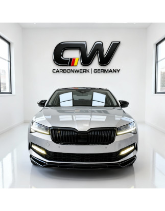 Splitter anteriore per Skoda Superb MK3 FL FL (Cod. CW-CWFS01-0091)