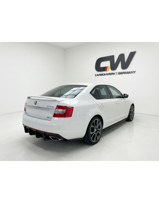 Diffusore posteriore per Skoda Octavia VRS (Cod. CW-CWMX-DFSS-PA5006MB)