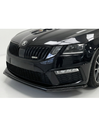 Splitter anteriore per Skoda Octavia MK3 FL VRS FL (Cod. CW-CWRG-BFS-PV3002PB)