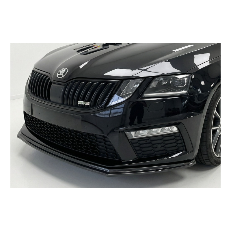 Splitter anteriore per Skoda Octavia MK3 FL VRS FL (Cod. CW-CWRG-BFS-PV3002PB)