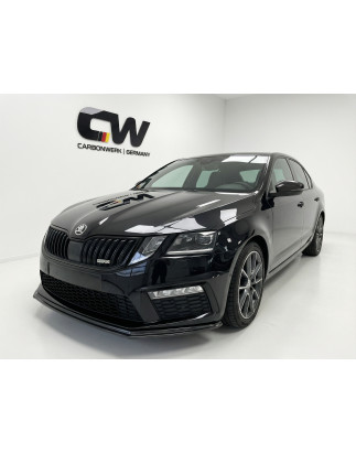 Splitter anteriore per Skoda Octavia MK3 FL VRS FL (Cod. CW-CWRG-BFS-PV3002PB)