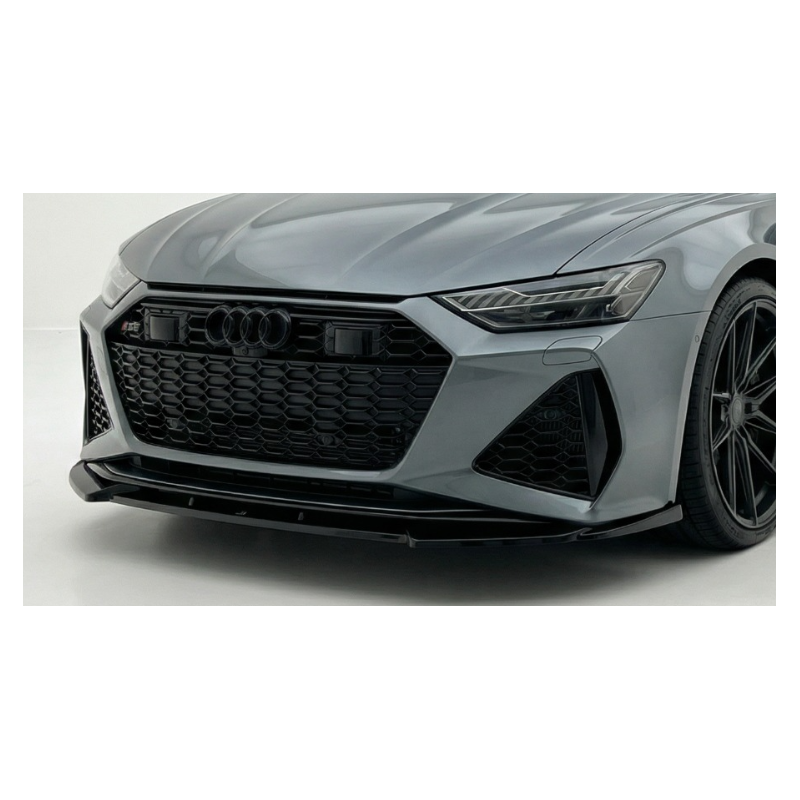 Splitter anteriore per Audi A6 C8 (Cod. CW-CWFS01-0033) Splitter anteriore per Audi A6 C8 (Cod. CW-CWFS01-0033)