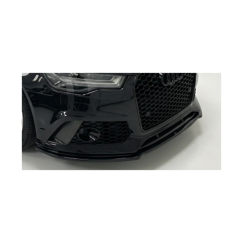 Splitter anteriore per Audi A6 C7 (Cod. CW-CWFS2-AU-A6-C7RS-V1-A1)
