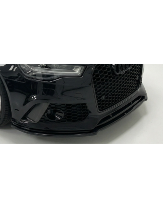 Splitter anteriore per Audi A6 C7 (Cod. CW-CWFS2-AU-A6-C7RS-V1-A1)