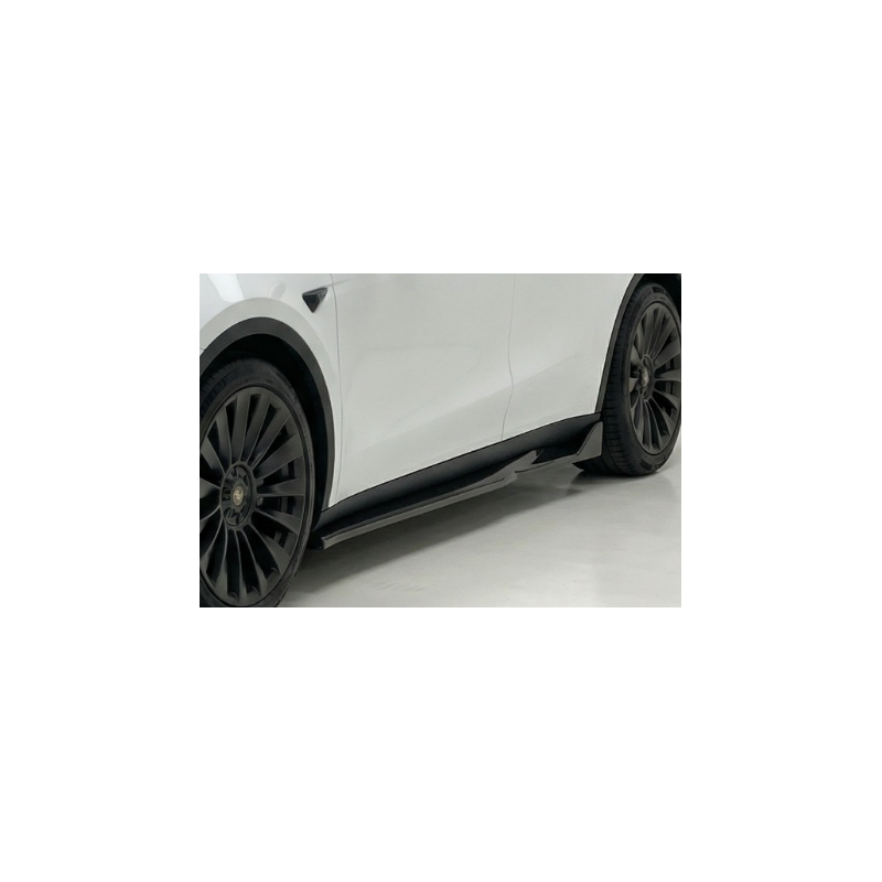 Diffusori minigonne per Tesla Model Y 2020 - 2024 (Cod. CW-CWSS10-0063) Diffusori minigonne per Tesla Model Y 2020 - 2024 (Cod. CW-CWSS10-0063)