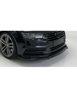 Splitter anteriore per Audi A7 2014 - 2018 FL (Cod. CW-CWFS2-AU-A7C7FL-S7SL-V1-A1)