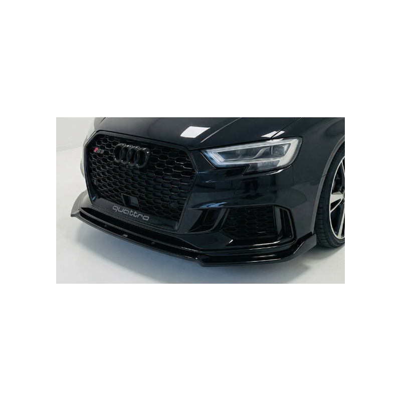 Splitter anteriore per Audi A3 8V FL FL V2 (Cod. CW-CWFS01-0031)