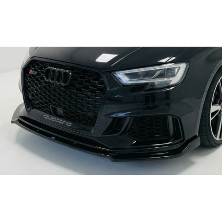 Splitter anteriore per Audi A3 8V FL FL V2 (Cod. CW-CWFS01-0031)